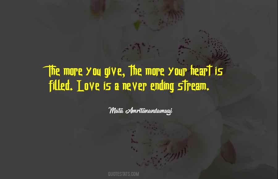 Quotes About Never Ending Love #691535