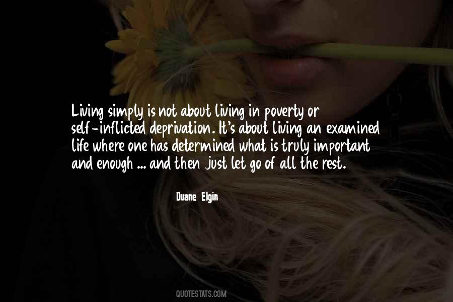 Quotes About Living Simply #921305