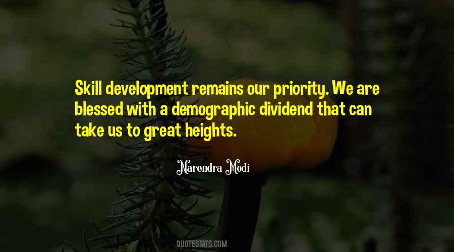 Great Heights Quotes #1493161