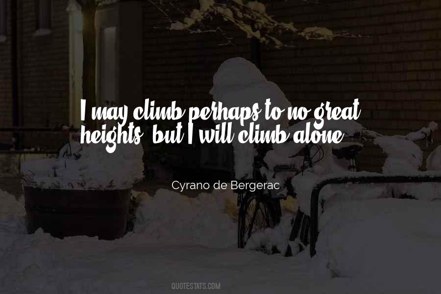 Great Heights Quotes #756072