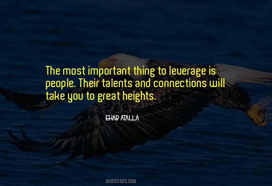 Great Heights Quotes #973959