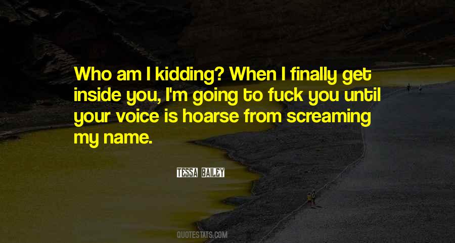 Quotes About Screaming Inside #742028
