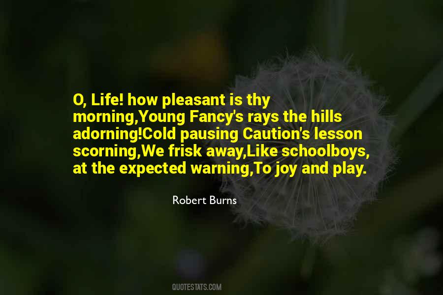 Quotes About Pleasant Life #746913