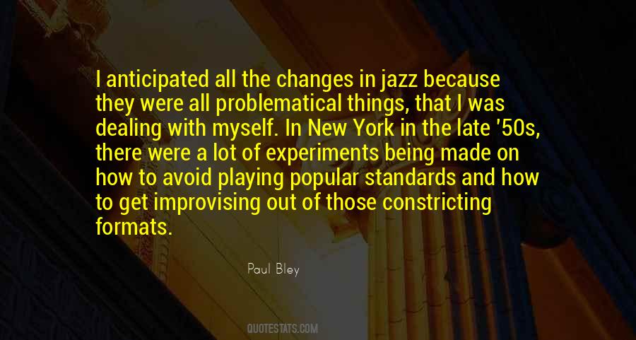 Playing Jazz Quotes #1051075