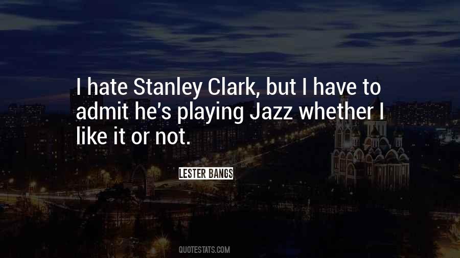 Playing Jazz Quotes #188516