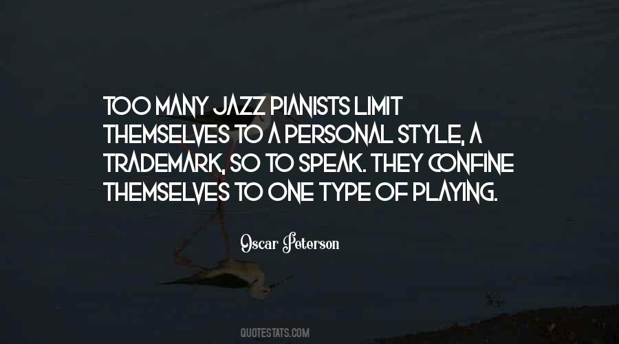 Playing Jazz Quotes #334054