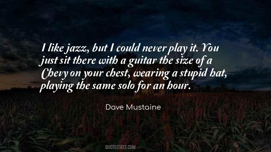 Playing Jazz Quotes #454036