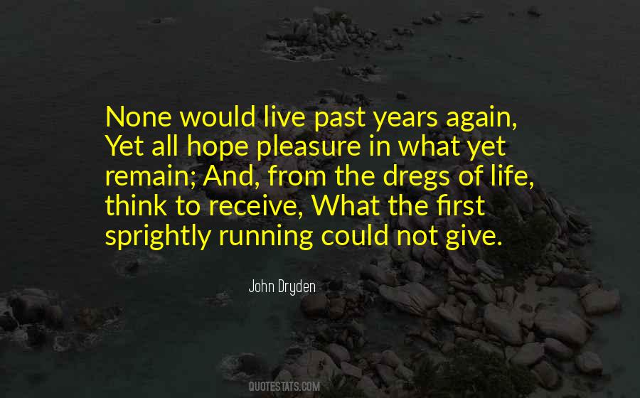 Past Years Quotes #1531679