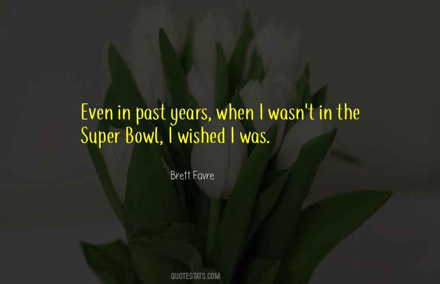 Past Years Quotes #196123