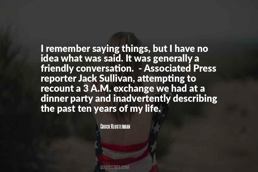 Past Years Quotes #63208