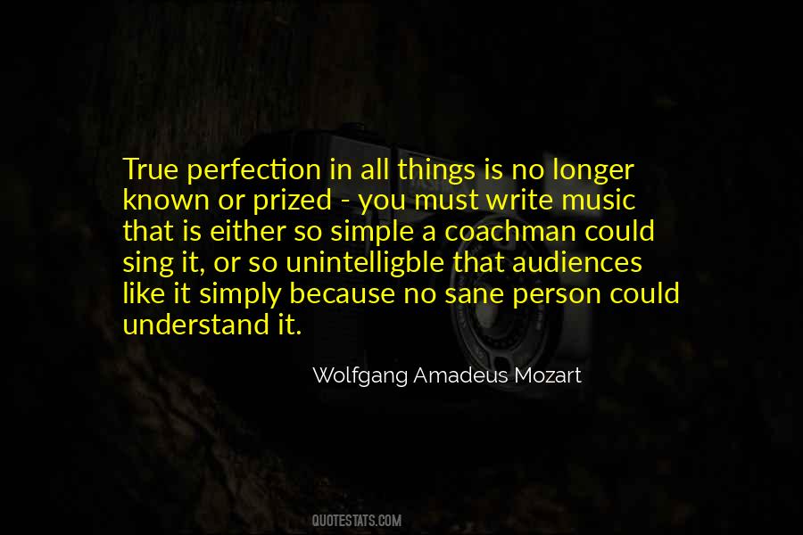 Simple Perfection Quotes #516318
