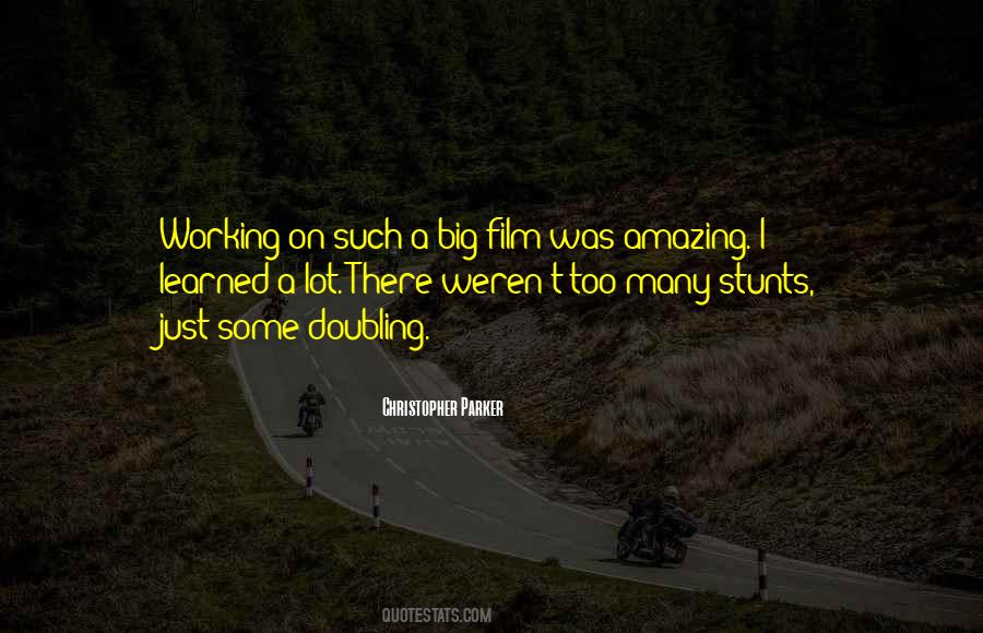 Quotes About Doubling #60388