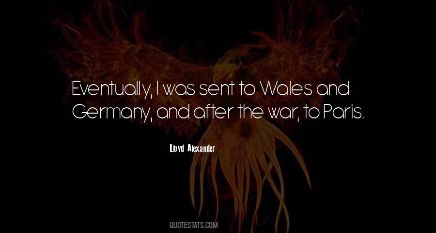 Quotes About Wales #1132348