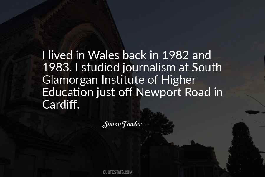 Quotes About Wales #1773676