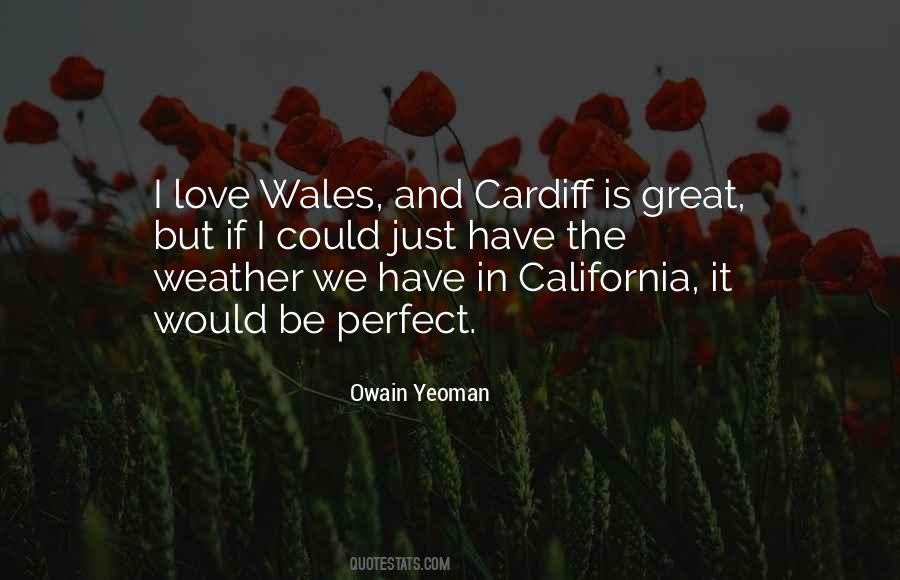 Quotes About Wales #1789200
