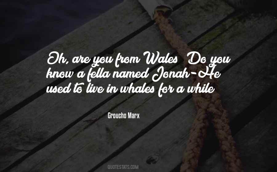 Quotes About Wales #941228