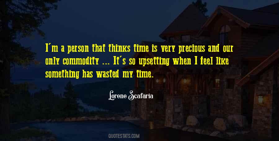 Wasted My Time Quotes #1493809