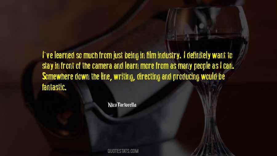 Quotes About Film Producing #495096