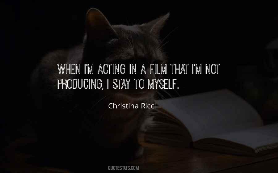 Quotes About Film Producing #851145