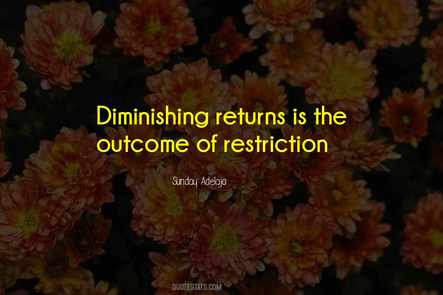 Quotes About Restriction #1031276