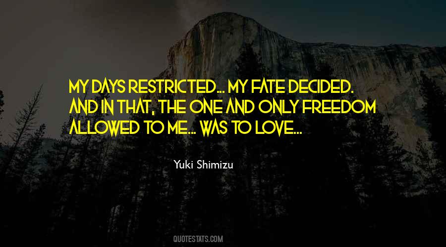 Quotes About Restricted #1119671