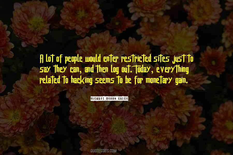 Quotes About Restricted #1757741