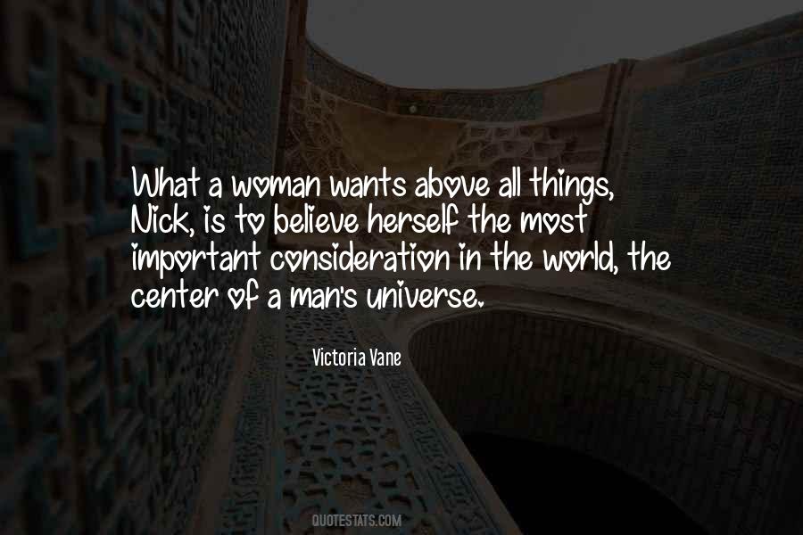 Quotes About What Woman Wants #1159297