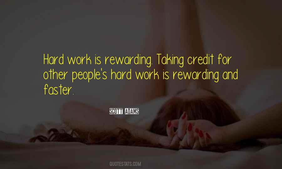 Quotes About Others Taking Credit #1182547