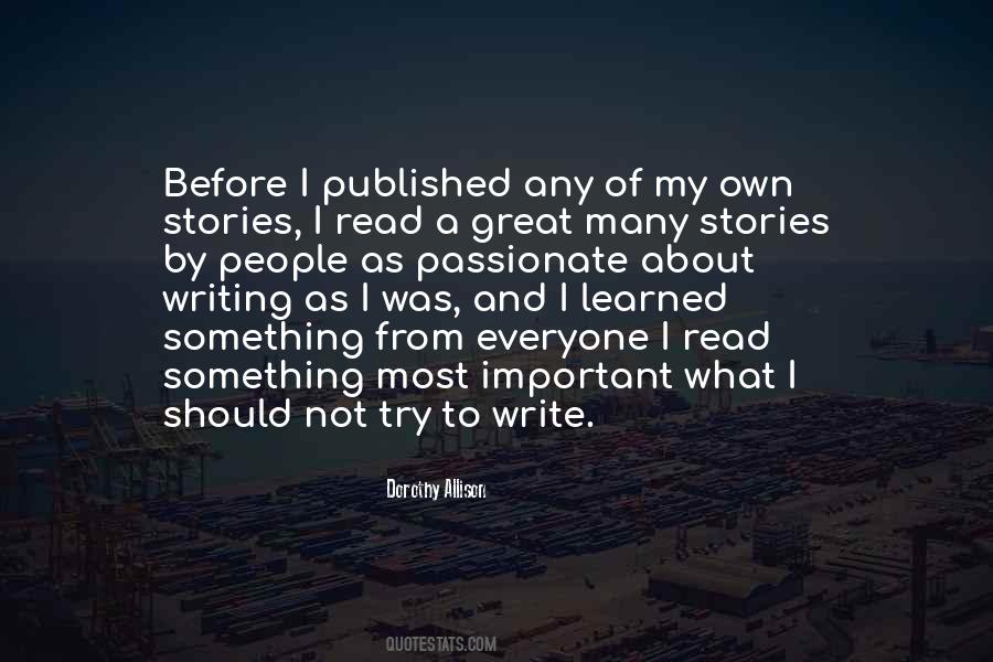 Read What I Write Quotes #1119736