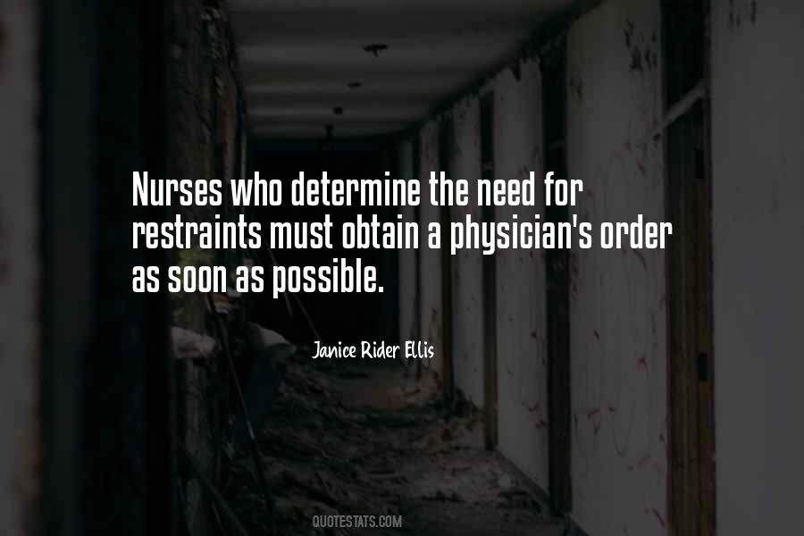 Quotes About Restraints #395436