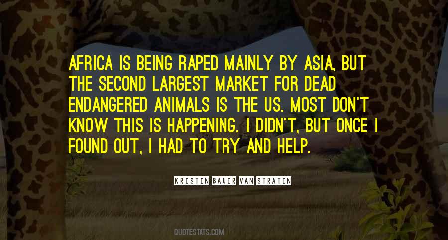 Endangered Animal Quotes #1675485