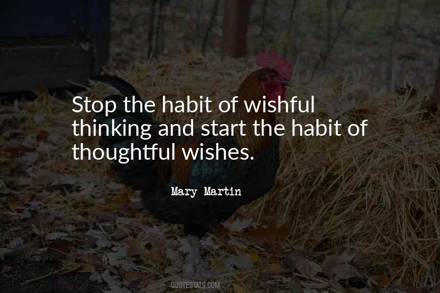 Quotes About Wishful Thinking #103573