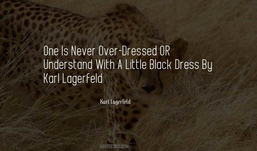 Quotes About Little Black Dress #1469450