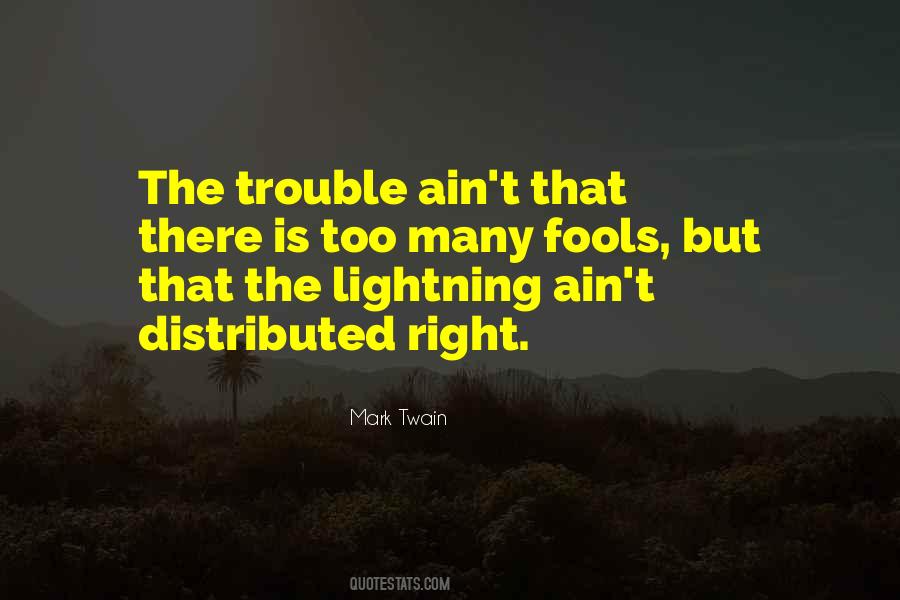 Quotes About Lightning #1202124