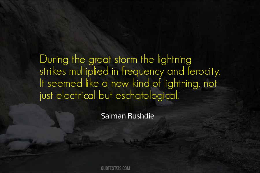 Quotes About Lightning #1248014
