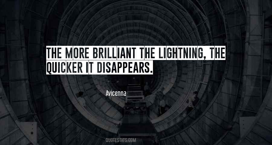 Quotes About Lightning #1267351