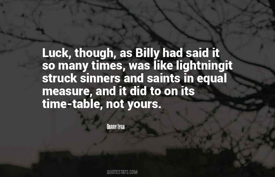 Quotes About Lightning #1301071