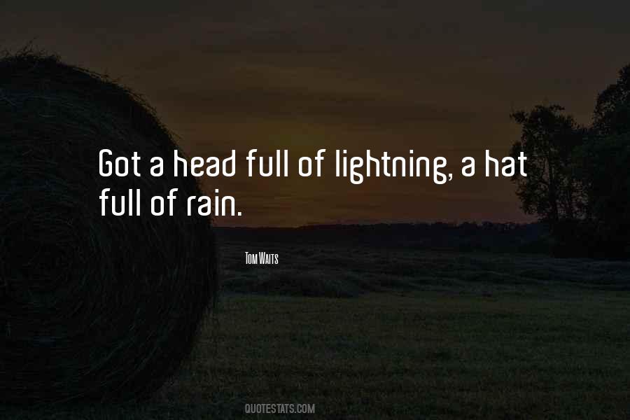 Quotes About Lightning #1337105