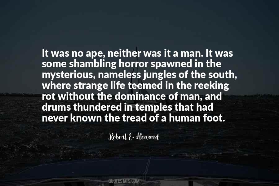 Shambling Horror Quotes #1310949