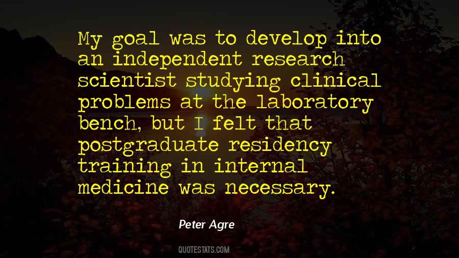 Quotes About Residency Training #1736142