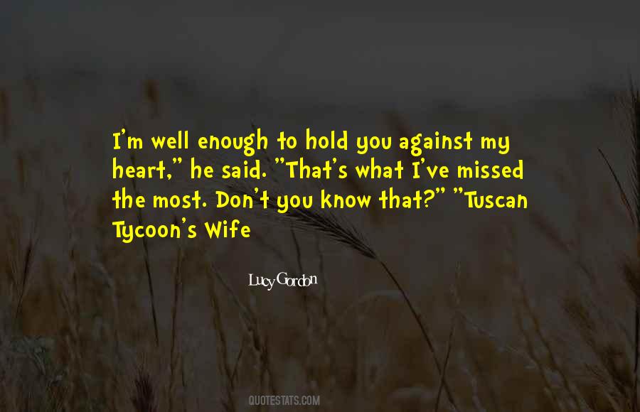 Quotes About Missed #1721083