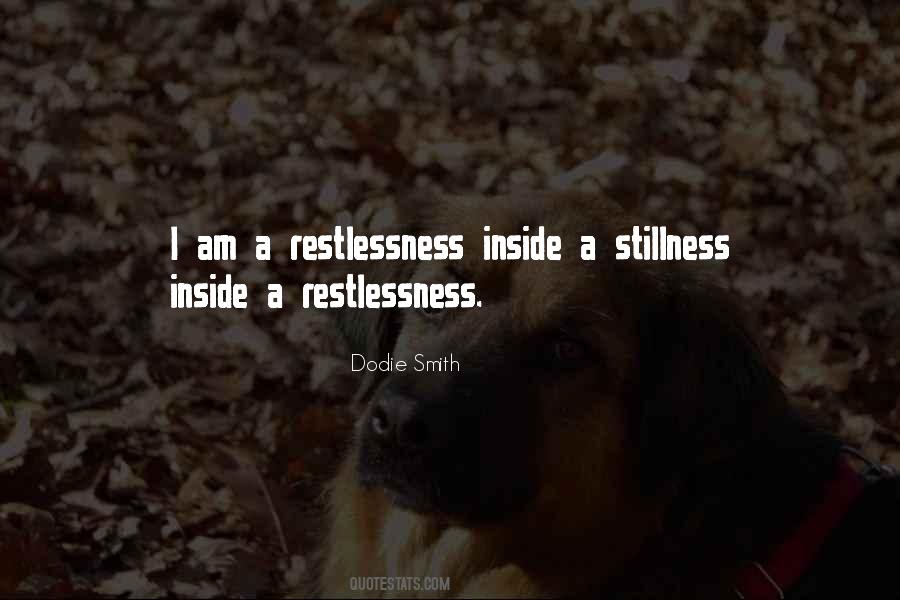 Quotes About Restlessness In Love #928861