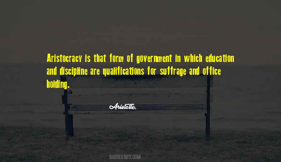 Quotes About Aristocracy #1860475