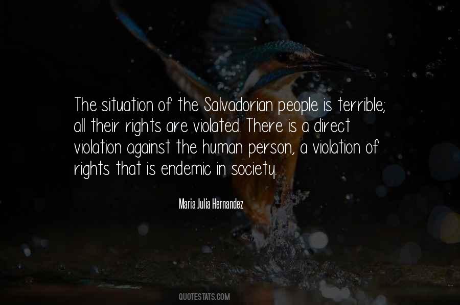 Quotes About Violation Of Rights #892001