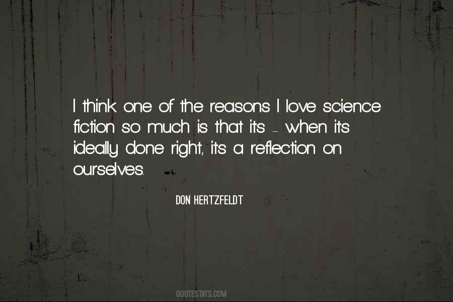 Quotes About Love Science Fiction #657444