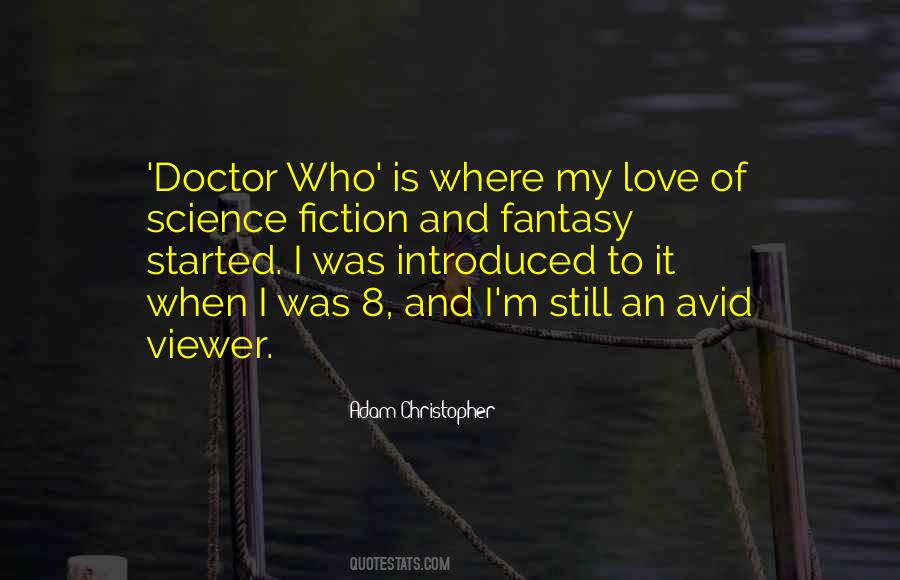 Quotes About Love Science Fiction #657519