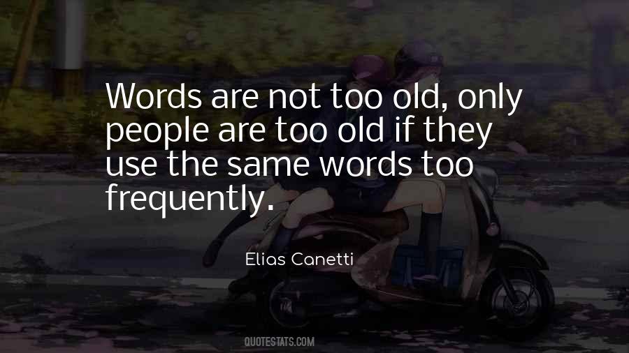Old Words Quotes #145327