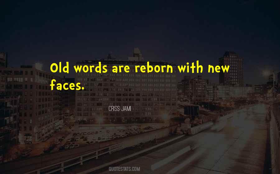 Old Words Quotes #1851882