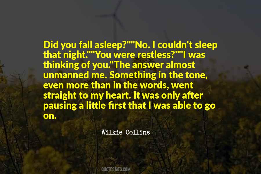 Quotes About Restless Sleep #666687