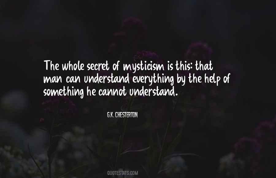 Quotes About Mysticism #1162298